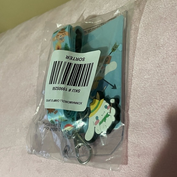 2/$20 Sale! Cinnamon roll camp lanyard new! - Picture 3 of 4
